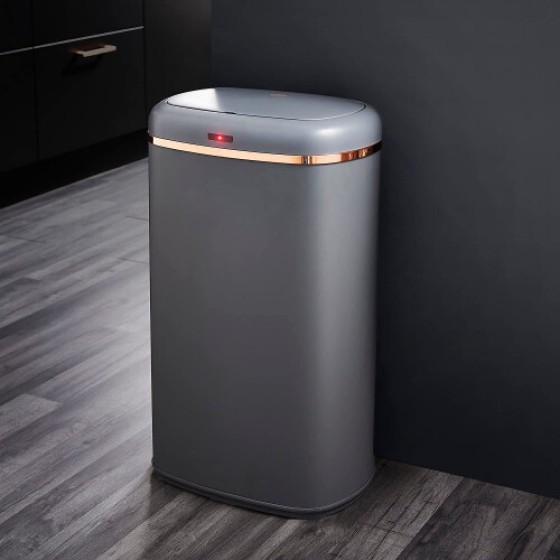 Tower T838010GRY Cavaletto Grey 58L Square Sensor Bin